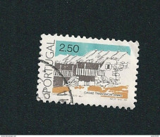 N° 1659 Maison De Tramontanas 2,50 Timbre Portugal Oblitéré 1986 - Usado