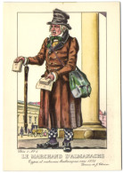 Types Et Costumes Brabançons Vers 1835 - Le Marchand D'almanachs - Old Professions
