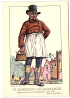 Types Et Costumes Brabançons Vers 1835 - Le Marchand De Moutarde - Old Professions