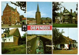 Diepenbeek - Gemeentehuis - St-Servaaskerk - Rustoord Visserij - Rooiermolen - Sluis - Ganzebroek - Diepenbeek