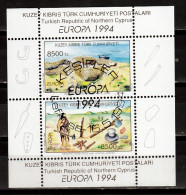 Cyprus(Turkije) Blok Europa Cept 1994 Gestempeld - 1994