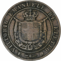 Italie, Toscane, Vittorio Emanuele II, 5 Centesimi, 1859, Heaton, Cuivre, TB+ - Revolutionaire Voorlopige  Regering