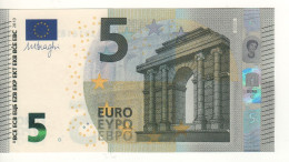 5 Euro   DRAGHI   Z 020 G5   ZD1618381246  /  FDS - UNC - 5 Euro