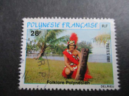 LOTE 2202B ///  (C020)  POLINESIA FRANCESA  - YVERT Nº: 166 OBL 1981    ¡¡¡ OFERTA - LIQUIDATION - JE LIQUIDE !!! - Used Stamps