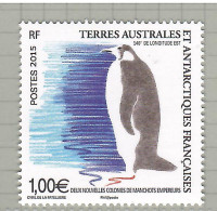 TAAF 2015, Bird, Birds, Penguin, 1v, MNH** - Pingouins & Manchots