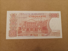 Billete De Bélgica De 50 Francos, Año 1966, UNC - A Identifier