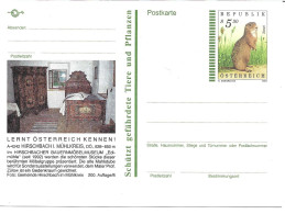 2355n: Österreich 1994, Margreiter: Bildpostkarte 4242 Hirschbach, Motiv Bauernmöbelmuseum, ** - Freistadt