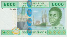Central African States, CHAD 5000 Francs 2002, UNC - Chad