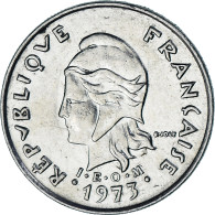 Nouvelle-Calédonie, 10 Francs, 1973 - Nuova Caledonia