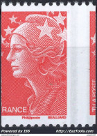 FRANCE MARIANNE DE BEAUJARD N° 4240 NEUF ** SANS CHARNIERE VARIÉTÉ DE PIQUAGE - Ongebruikt