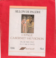 SILLON DE PALERE . CEPAGE CABERNET SAUVIGNON . VIN DE PAYS D'OC - Vin De Pays D'Oc