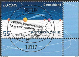 2009  Deutschland Allem. Fed. Mi. 2732 FD- Used Berlin EUR   Europa: Astronomie - 2009
