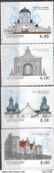 2011 Dänemark Mi. 1644-7**MNH    Gutshöfe - Unused Stamps