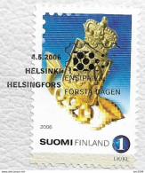 2006 Finnland Mi.  1811 FD-used Briefstück   Meine Marke " Kokarde Auf Uniformmütze Eines Finnischen Postillions " - Used Stamps