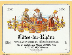 COTES DU RHÔNE  .  2000 - Jaar 2000