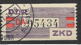 1959 DDR Mi. 25DA    Used Zentraler Kurierdienst - Gebraucht