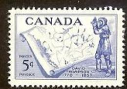 CANADA, 1957, Mint Hinged Stamp(s), Thompson Plus Extant, Michel 317, M5448 - Nuevos