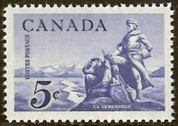 CANADA, 1958, Mint Hinged Stamp(s), La Verendrye Statue,  Michel 325, M5462 - Ungebraucht