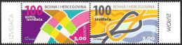 Bosna Bosnia Bosnien Croatian (Mostar) 2007 Europa Cept Mi.no. 200-01 Pair MNH ** Postfrisch Neuf - 2007