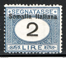 Somalia 1926 Segnatasse Sass.S49 */MH VF/F - Somalia