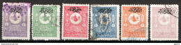Turchia 1901 Giornali Unif.G23/28 O/Used VF/F - Timbres Pour Journaux