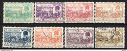 Turchia 1924 Unif.687/94 O/*/Used/MH VF/F - Oblitérés