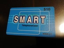 GUAM/ SAIPAN  PHONECARD $10,- / SMART TELEPHONECARD/ VISION21 /  Fine Used ** 15550 ** - Guam