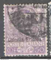 Eritrea 1903 Sass.27 O/Used VF/F - Eritrea