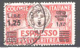 Eritrea 1935 Espressi Sass.10 O/Used VF/F - Eritrea