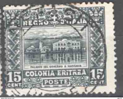 Eritrea 1910 Sass.36 O/Used VF/F - Eritrea