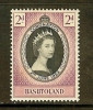 BASUTOLAND 1953 Mint Hinged Stamp(s) Coronation QE II Nr 45 Scannr M8055 - 1933-1964 Colonie Britannique