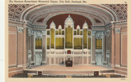 The Herman Kotzschmar Memorial Organ, City Hall, Portland, Maine - Portland