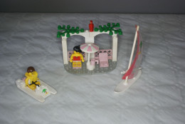 Café Et Pédalo Plage 6411 (année 1992) Complet Avec Boite - Lego System