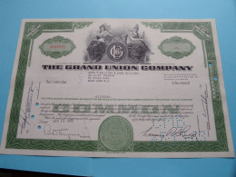 THE GRAND UNION COMPANY - Shares - N° 0107571 - Anno 1959 ( See / Voir Scan) USA ! - S - V