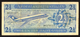 Nederlandse Antillen 2,5 Gulden Néerlandaises  Antillen 1970 2 1/2 Gulden Pick#21 Lotto 1946 - Netherlands Antilles (...-1986)