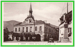 ARUDY -L'Hôtel De Ville Et La Place (recto Verso) - Arudy