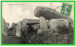 TROIS C.P.A.CARNAC- Dolmen Du Kériaval....(rectos Versos) - Dolmen & Menhirs