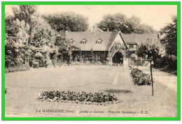 - LA MADELEINE-(Nord)- Jardin Et Garage-Propriété Sasselange.(recto Verso) - La Madeleine