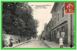 48-Environs De BIARRITZ-LE BOUCAU-Route De L'Usine -(recto Verso) - Boucau