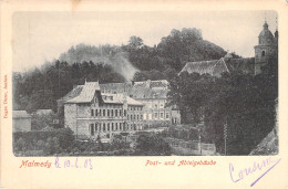 BELGIQUE - Malmedy - Post Und Abteigebaude - Carte Postale Ancienne - Malmedy