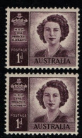 1947 Australia 182-183 Wedding Of Princess Elizabeth - Nuovi