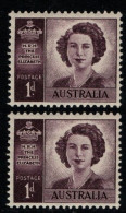 1947 Australia 182-183 Wedding Of Princess Elizabeth - Neufs