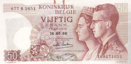 50 Francs - Royaume De Belgique 1966 - Other & Unclassified