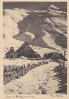 ISERE L ALPE DE VENOSC EN HIVER CARTE PHOTO - Vénosc