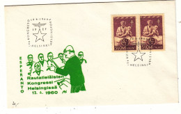Finlande - Lettre De 1960 - Oblit Helsinki - Esperanto - - Lettres & Documents
