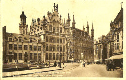 Belgique - Brabant Flamand - Leuven - Louvain  - Banque Nationale, Hôtel De Ville Et Place Foch - Leuven
