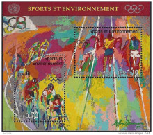 1996 UNO Genf Mi. Bl. 8 **MNH  100 Jahre Olympische Spiele Der Neuzeit. - Ongebruikt