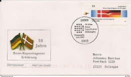 2005  Deutschland  Mi 2449  FDC  50 Jahre Bonn-Kopenhagener Erklärungen - 2001-2010