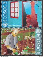 2009 UNO NEW YORK   MI. 1159-60**MNH   Wirtschafts- Und Sozialrat Der Vereinten Nationen (ECOSOC). - Nuevos