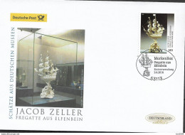 2016 Germany  Deutschland  Mi. 3250  FDC  Schätze Aus Deutschen Museen - 2011-…